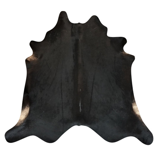 Natural Brazilian Cowhide Rug -  Espresso, Beige & Caramel