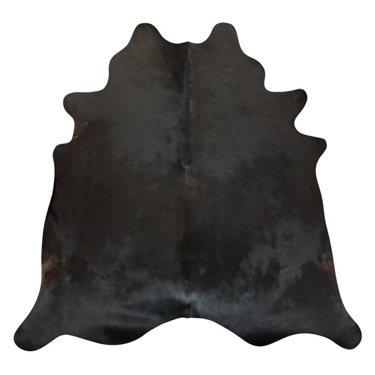 Natural Brazilian Cowhide Rug -  Espresso