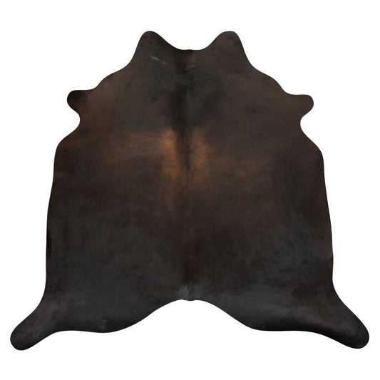 Natural Brazilian Cowhide Rug -  Espresso & Mocha