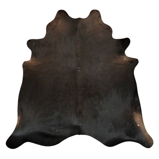 Natural Brazilian Cowhide Rug -  Espresso & Mocha