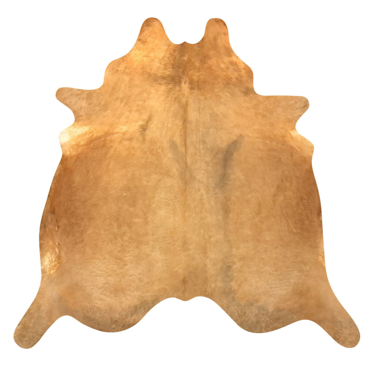 Natural Brazilian Cowhide Rug -  Caramel