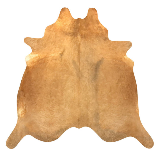 Natural Brazilian Cowhide Rug -  Caramel