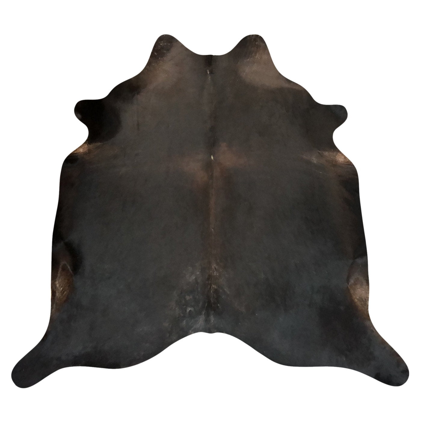 Natural Brazilian Cowhide Rug -  Espresso & Mocha