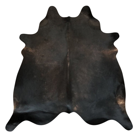 Natural Brazilian Cowhide Rug -  Espresso & Caramel