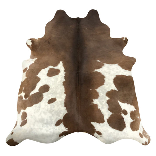 Natural Brazilian Cowhide Rug -  Mocha, Taupe & Ivory