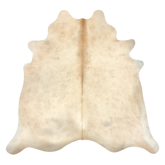Natural Brazilian Cowhide Rug -  Beige, Caramel & Ivory