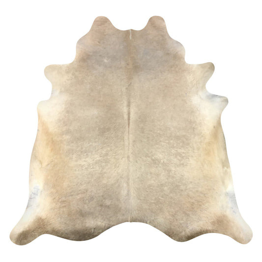 Natural Brazilian Cowhide Rug -  Beige, Taupe & Ivory