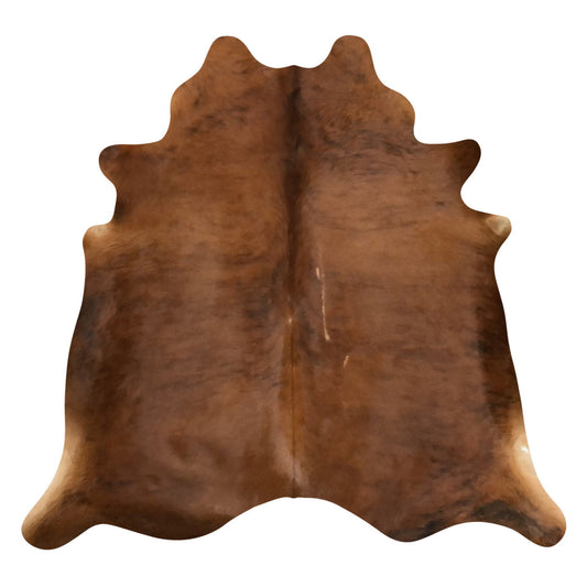 Natural Brazilian Cowhide Rug -  Mocha, Taupe & Ivory