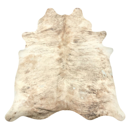 Natural Brazilian Cowhide Rug -  Taupe, Beige & Ivory