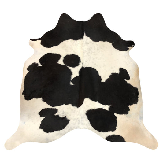 Natural Brazilian Cowhide Rug -  Espresso, Ivory & Taupe