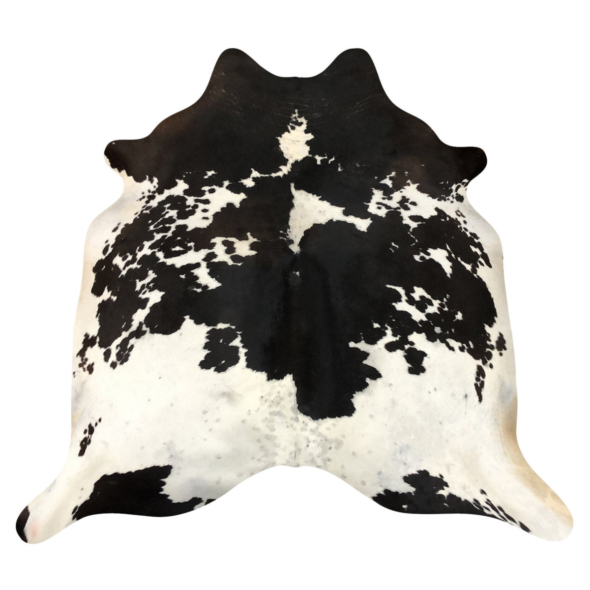 Natural Brazilian Cowhide Rug -  Espresso, Ivory & Taupe