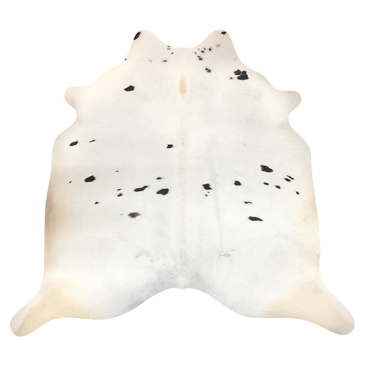 Natural Brazilian Cowhide Rug -  Ivory, Espresso & Beige