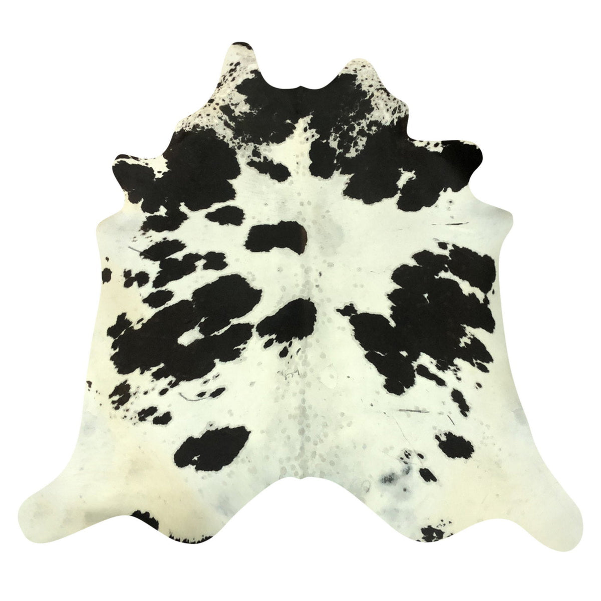 Natural Brazilian Cowhide Rug -  Espresso, Ivory & Taupe
