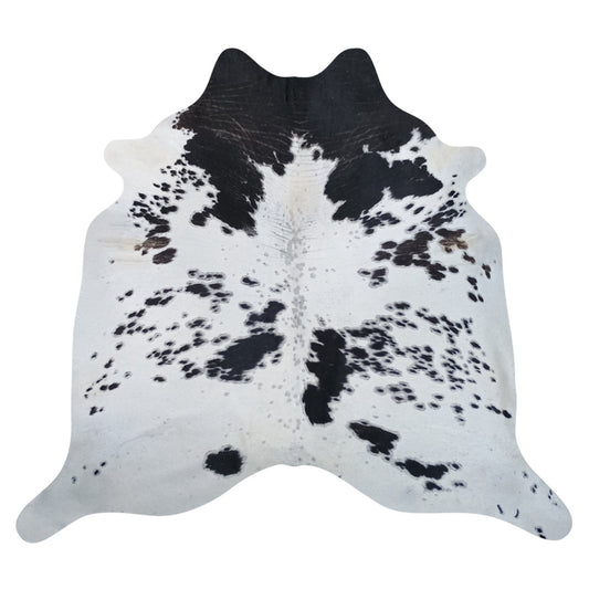 Natural Brazilian Cowhide Rug -  Espresso, Ivory & Taupe