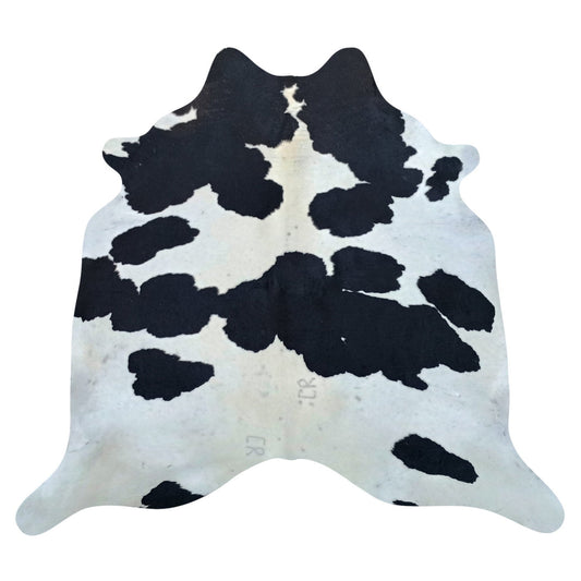Natural Brazilian Cowhide Rug -  Espresso, Beige & Ivory