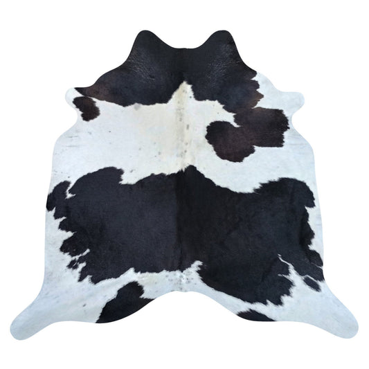 Natural Brazilian Cowhide Rug -  Espresso, Ivory & Taupe
