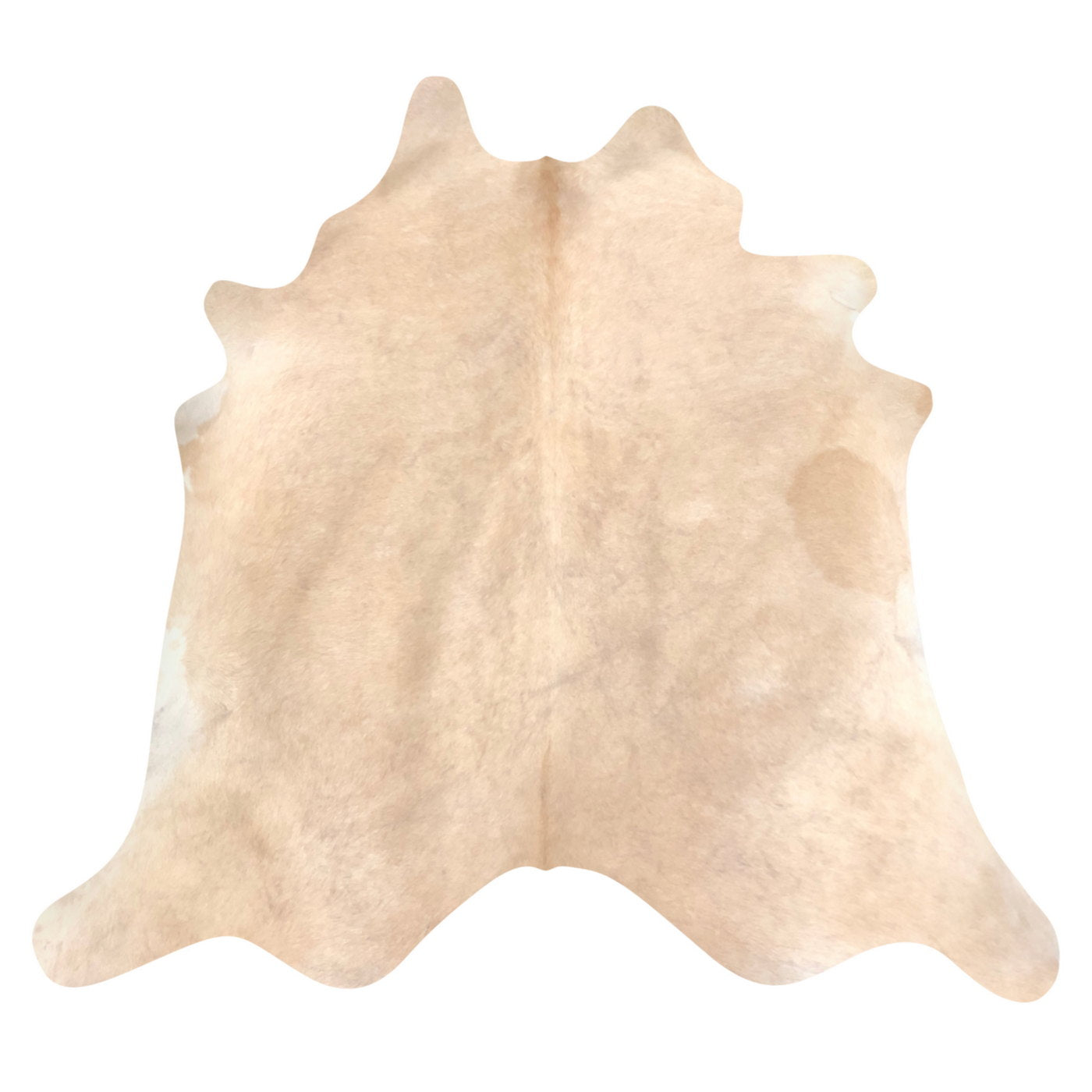 Natural Brazilian Cowhide Rug -  Beige & Ivory
