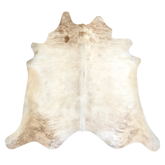 Natural Brazilian Cowhide Rug -  Ivory & Beige