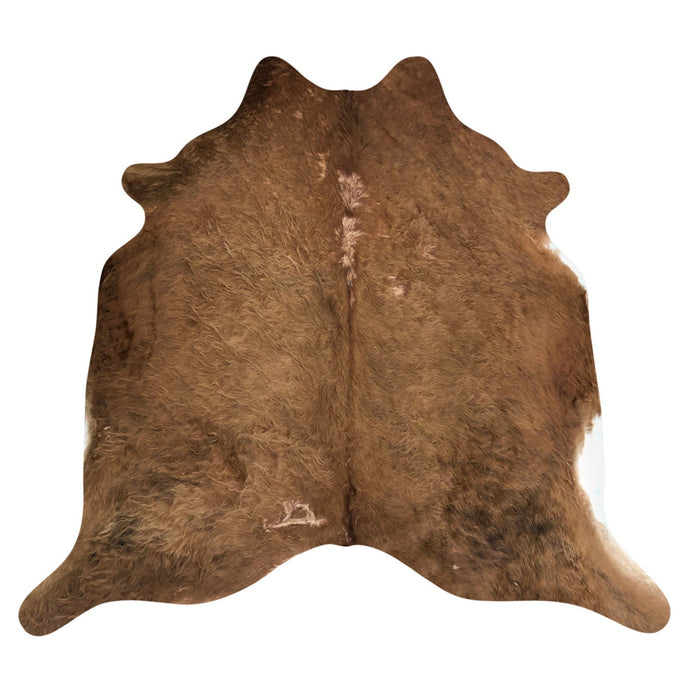 Natural Brazilian Cowhide Rug -  Mocha 