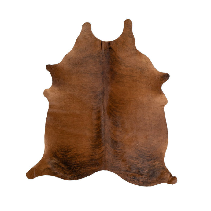 Natural Brazilian Cowhide Rug -  Mocha & Espresso