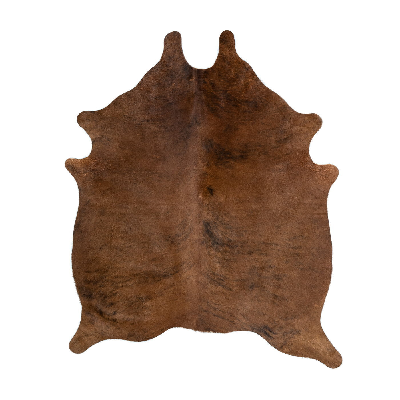 Natural Brazilian Cowhide Rug -  Mocha & Espresso