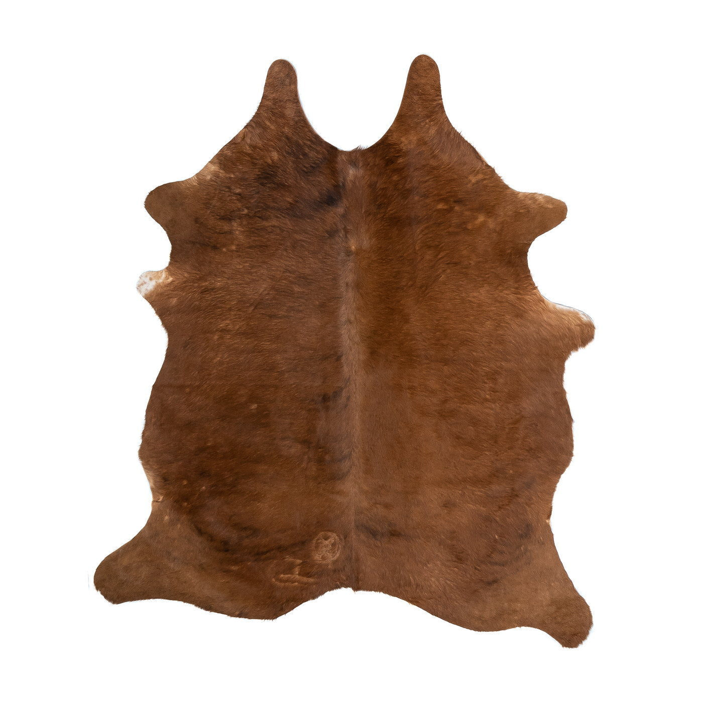Natural Brazilian Cowhide Rug -  Mcha & Espresso