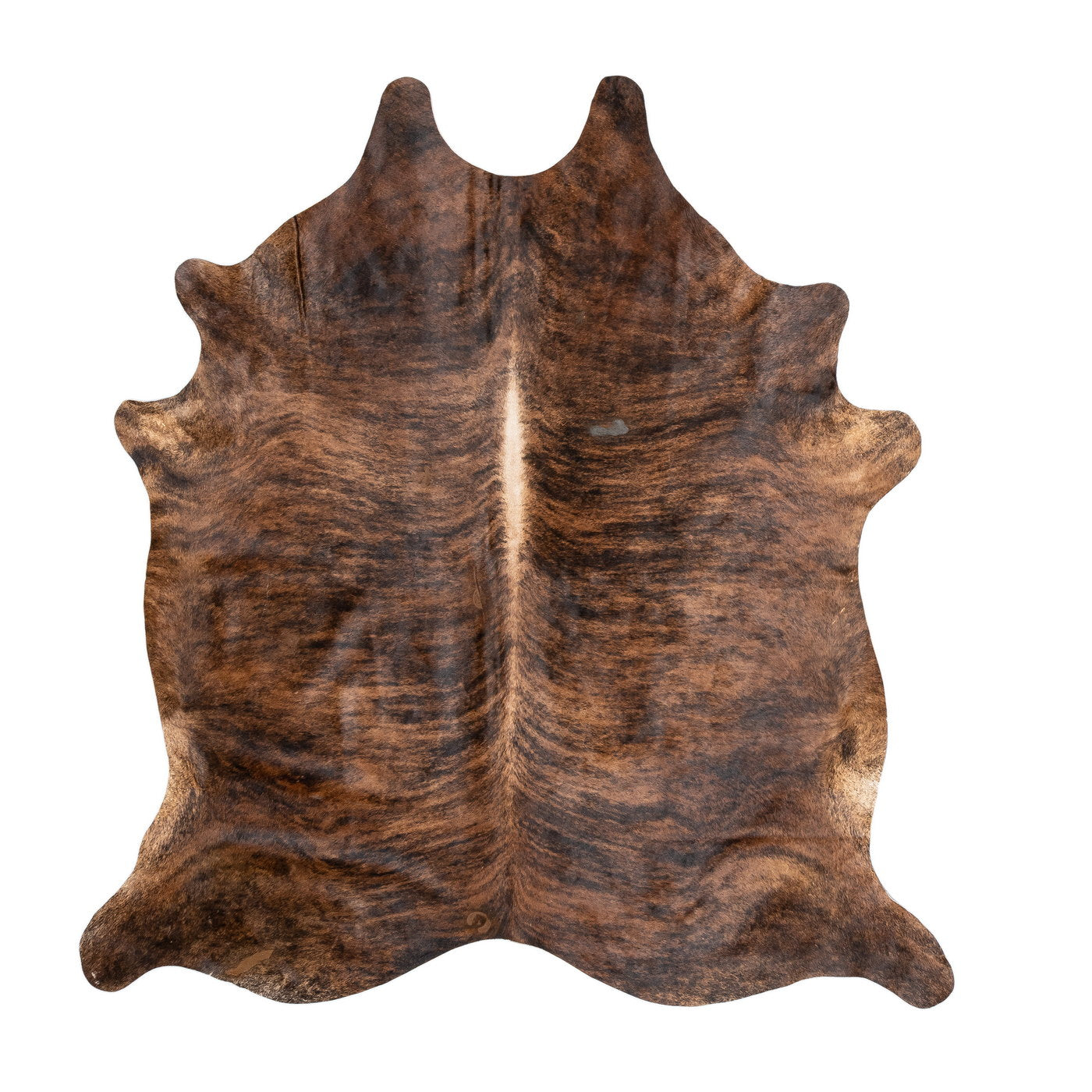 Natural Brazilian Cowhide Rug -  Mocha, Espresso & Ivory