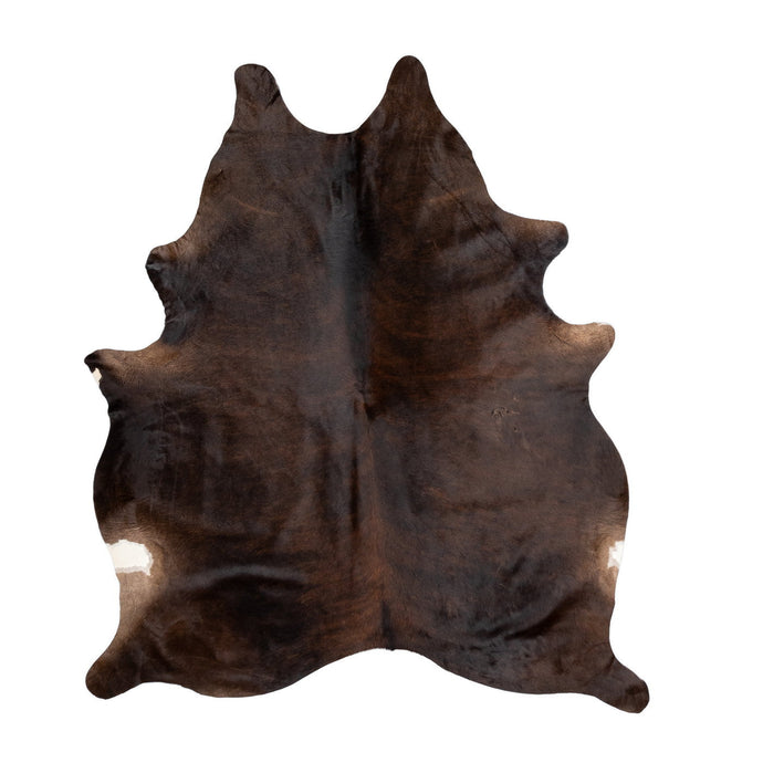 Natural Brazilian Cowhide Rug -  Espresso & Chocolate