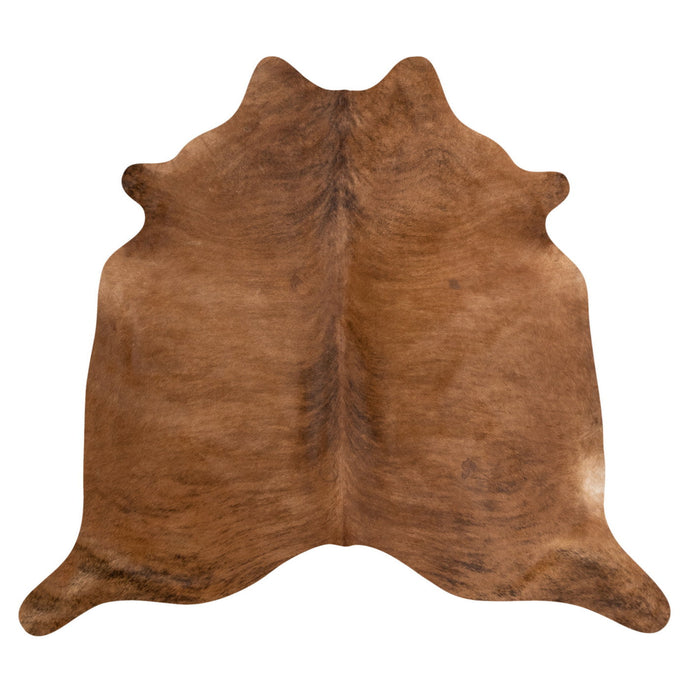 Natural Brazilian Cowhide Rug -  Mocha & Espresso