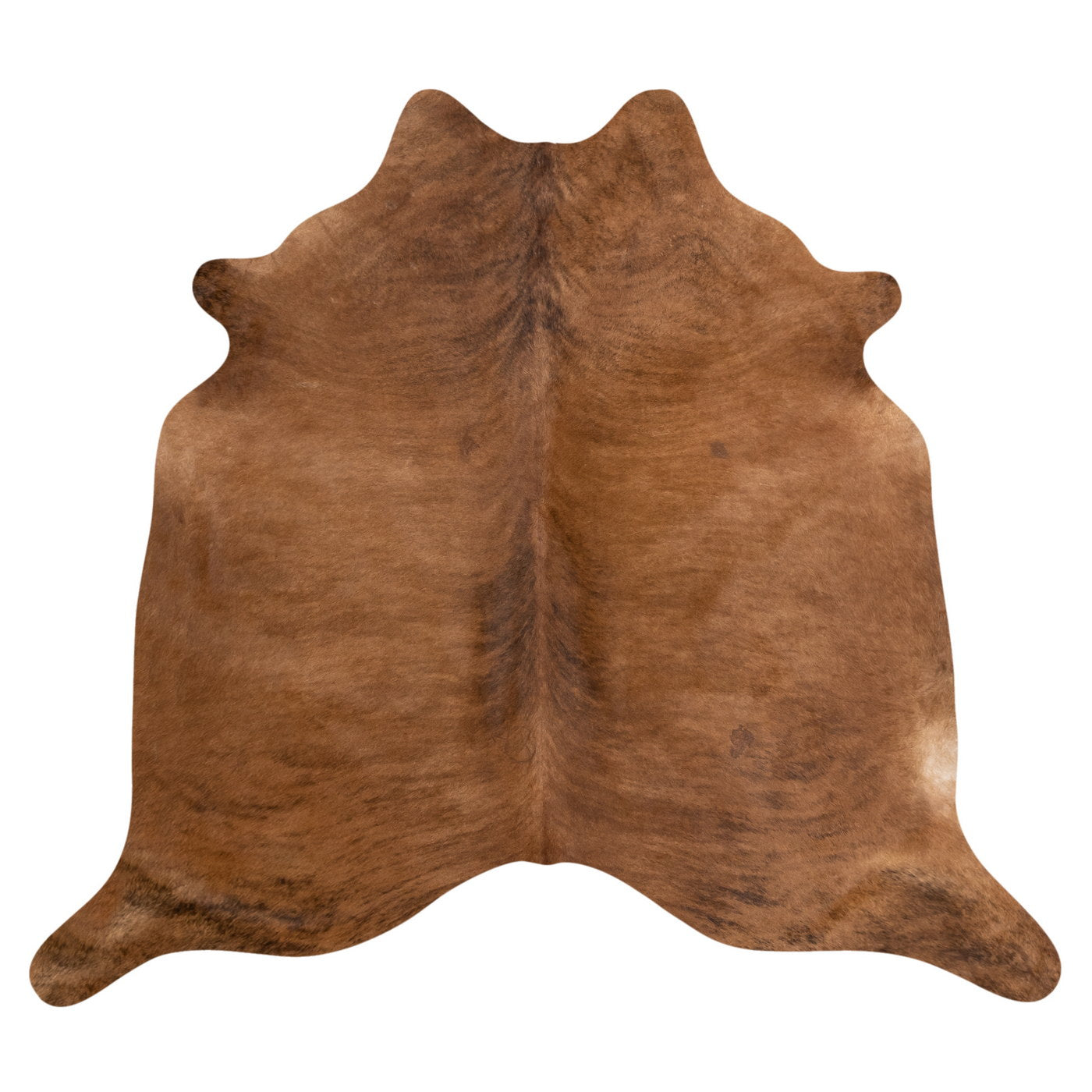 Natural Brazilian Cowhide Rug -  Mocha & Espresso