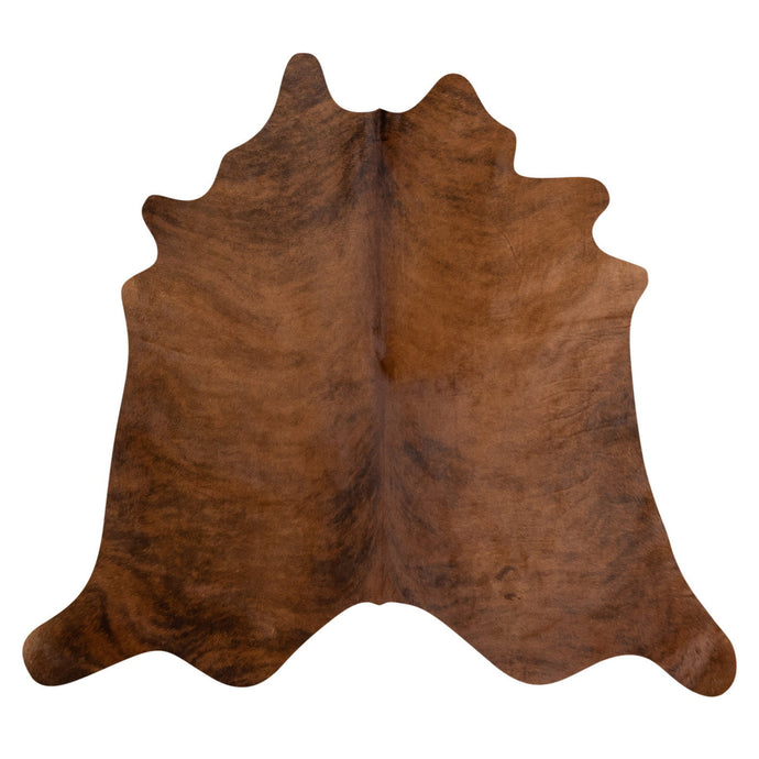 Natural Brazilian Cowhide Rug -  Mocha & Espresso