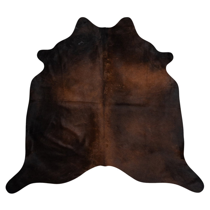 Natural Brazilian Cowhide Rug -  Espresso & Mocha