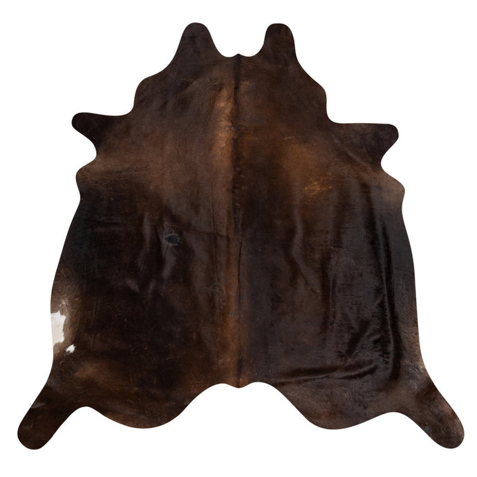 Natural Brazilian Cowhide Rug -  Espresso & Mocha
