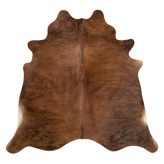 Natural Brazilian Cowhide Rug -  Mocha & Chocolate