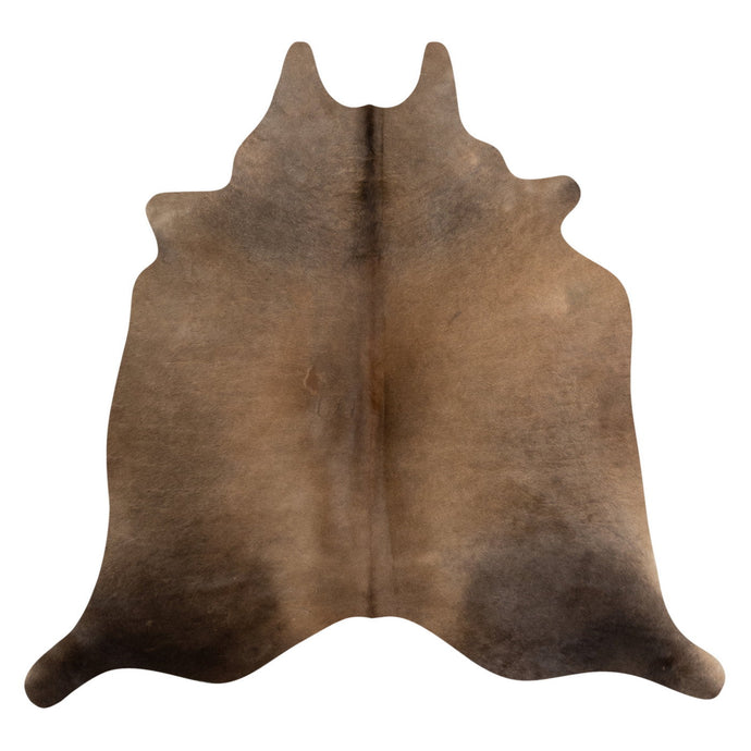 Natural Brazilian Cowhide Rug -  Caramel & Espresso