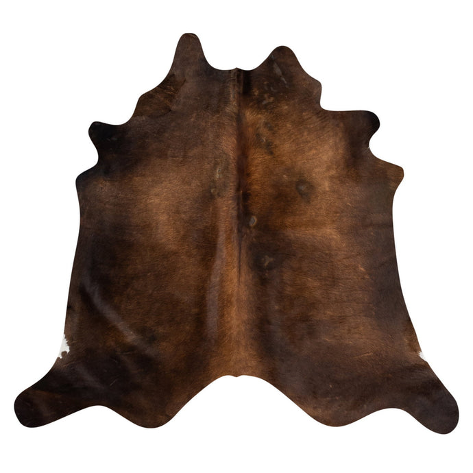Natural Brazilian Cowhide Rug -  Mocha & Chocolate