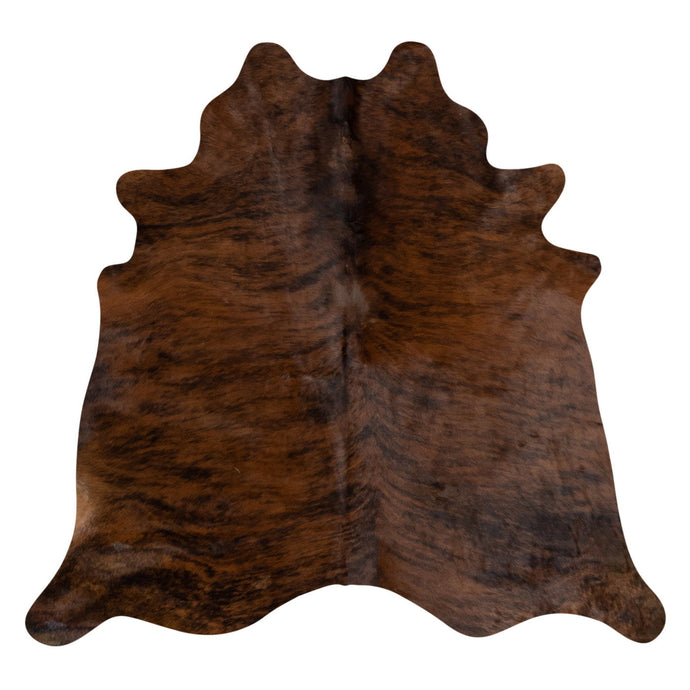 Natural Brazilian Cowhide Rug -  Mocha & Espresso