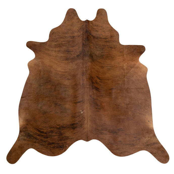 Natural Brazilian Cowhide Rug -  Mocha & Espresso