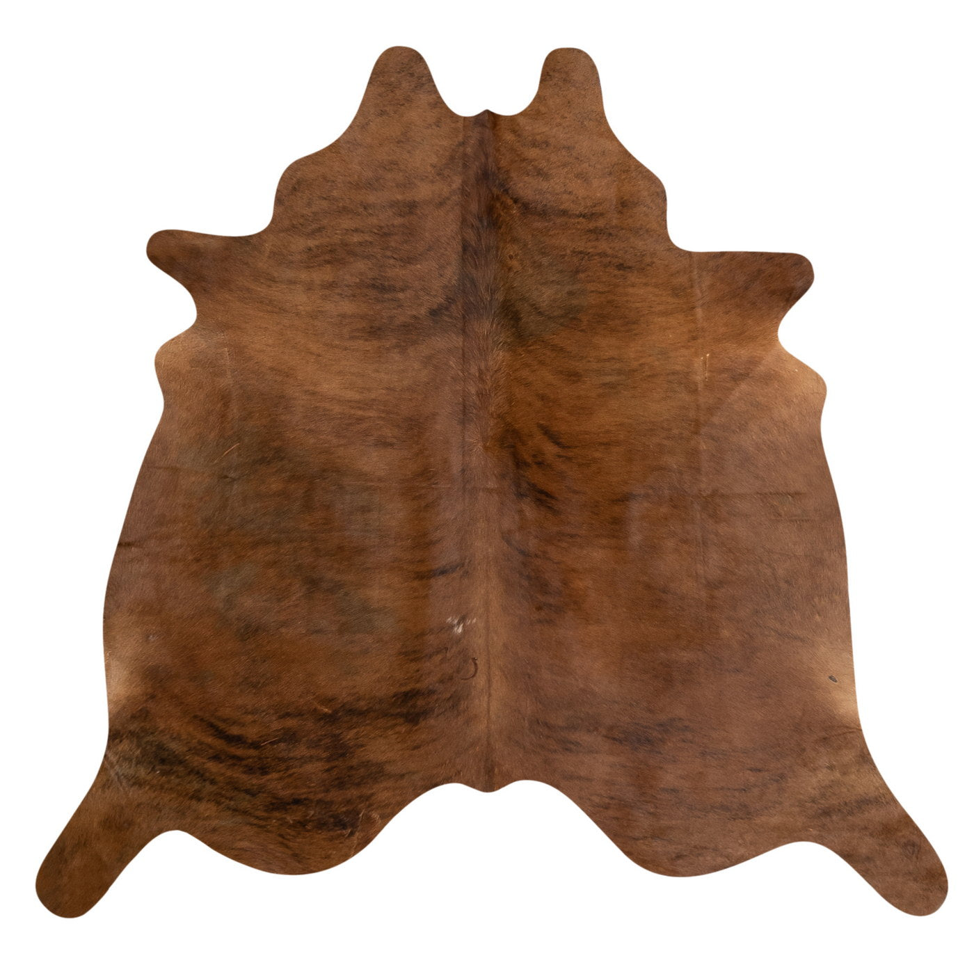 Natural Brazilian Cowhide Rug -  Mocha & Espresso