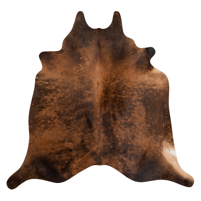 Natural Brazilian Cowhide Rug -  Mocha & Espresso