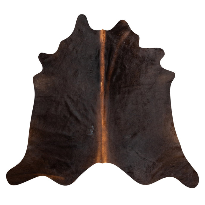 Natural Brazilian Cowhide Rug -  Espresso & Mocha
