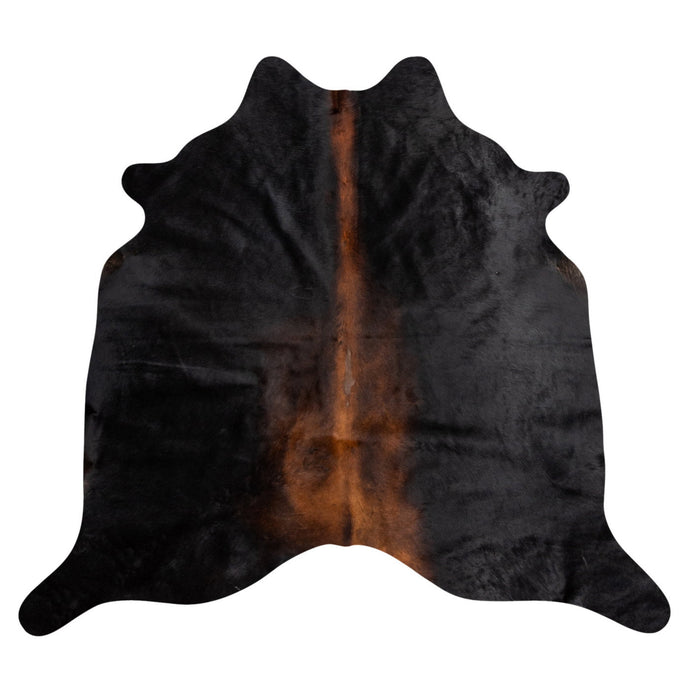 Natural Brazilian Cowhide Rug -  Espresso & Mocha