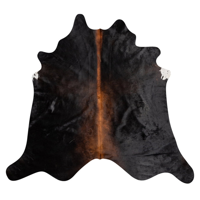 Natural Brazilian Cowhide Rug -  Espresso & Mocha