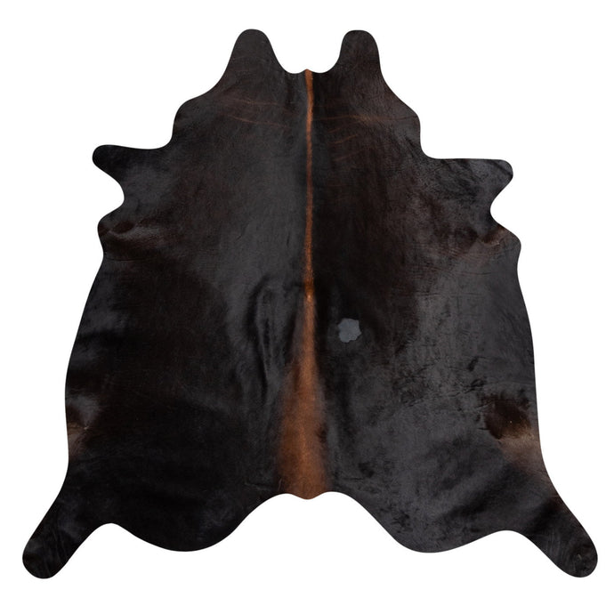 Natural Brazilian Cowhide Rug -  Espresso & Mocha