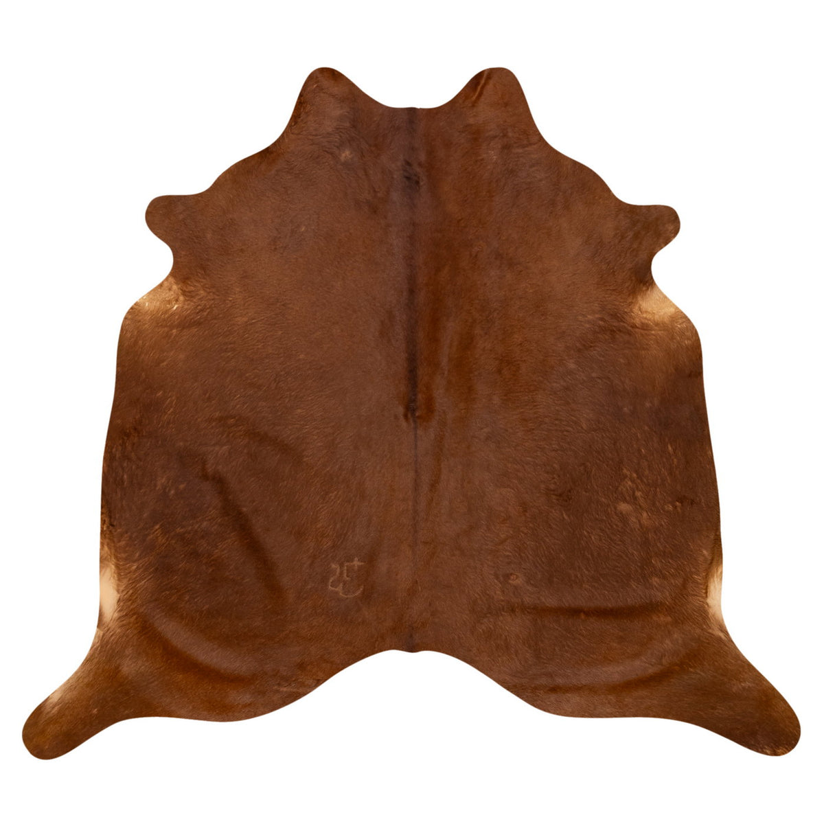 Natural Brazilian Cowhide Rug -  Mocha
