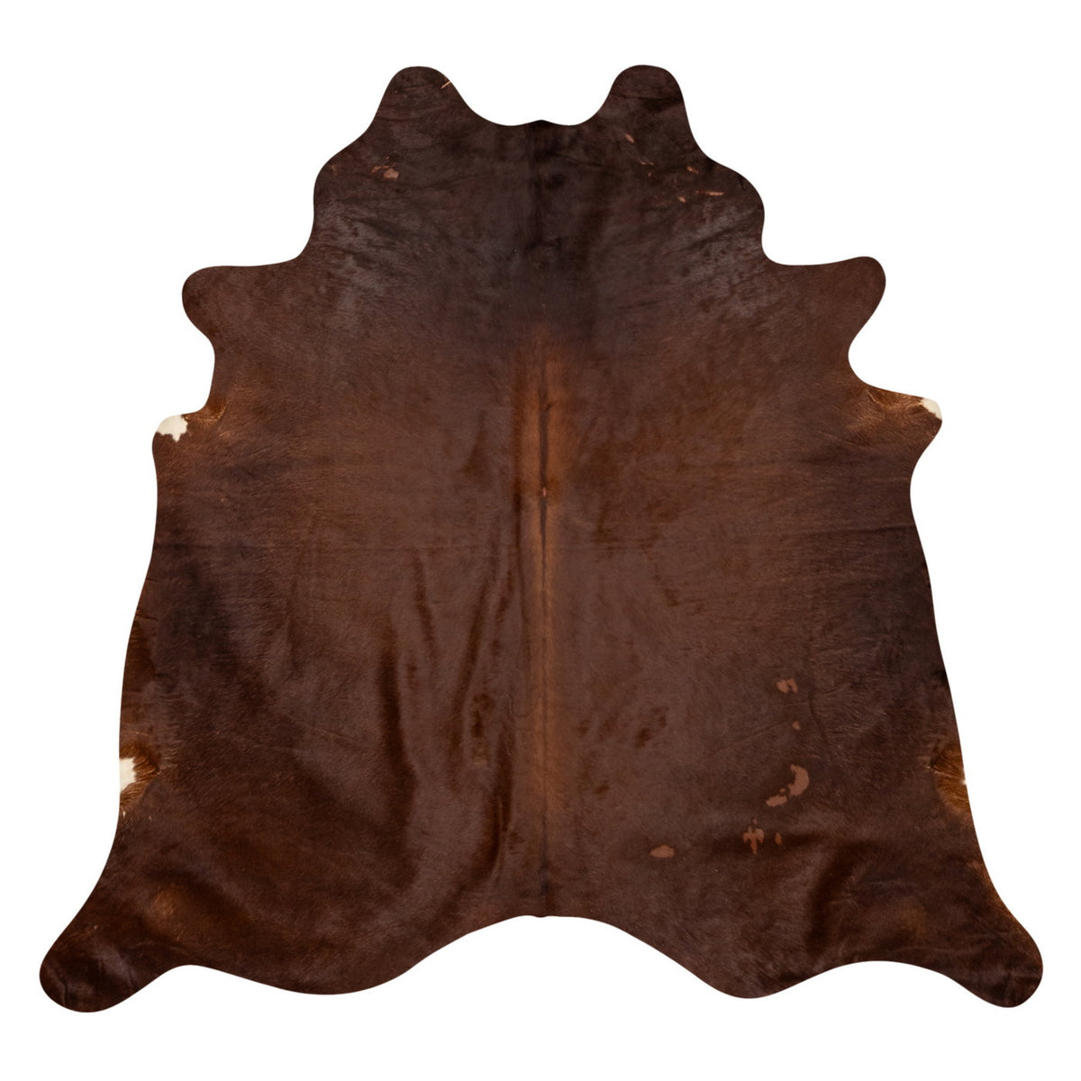 Natural Brazilian Cowhide Rug -  Mocha