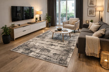 Load image into Gallery viewer, Mason Rug – Gray Abstract Essential Area Rug
