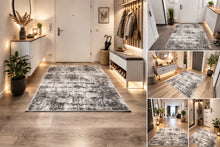 Load image into Gallery viewer, Mason Rug – Gray Abstract Essential Area Rug