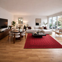 Load image into Gallery viewer, Bokhara Rug - Red Classic Area Rug