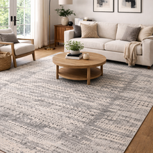 Load image into Gallery viewer, Phoenix Rug – Gray Abstract Essential Area Rug